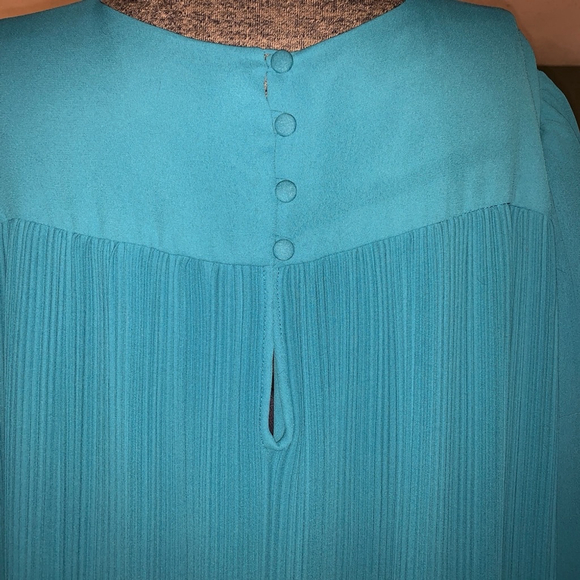 Venus Dress, Turquoise, measurements are in the pictures - Picture 5 of 12